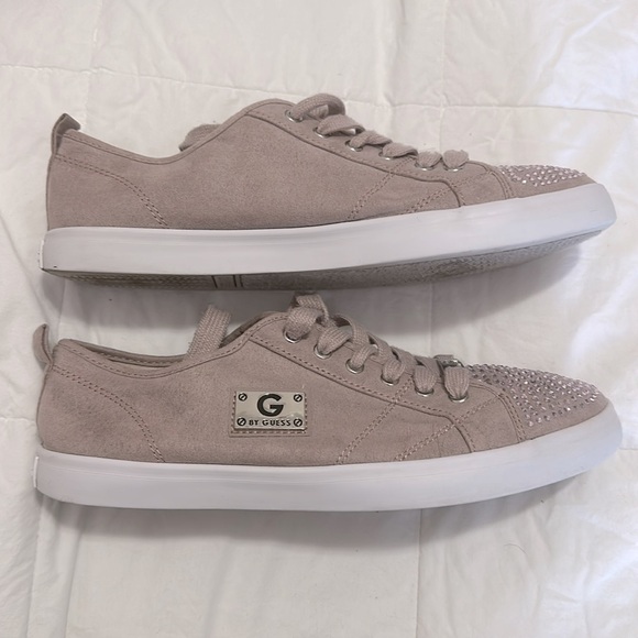 G by Guess Women's Pink Sneakers with Rhinestones - Size 8 - Picture 3 of 6